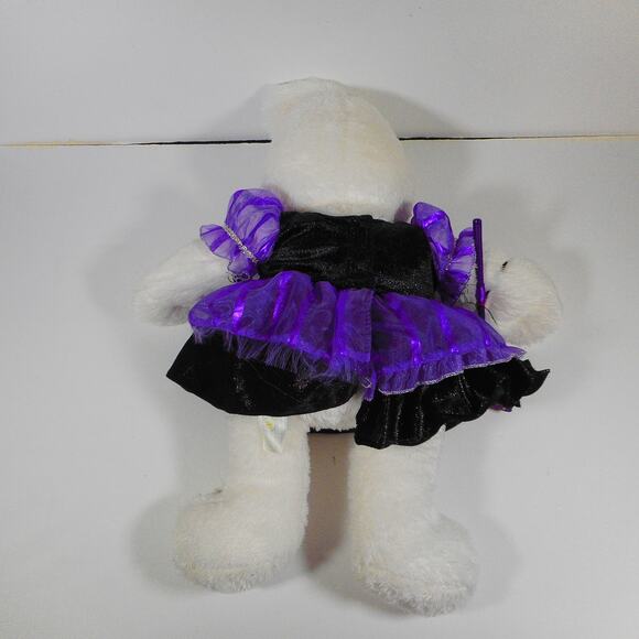 BUILD A BEAR HALLOWEEN GHOST W/ GLOW IN DARK EYES - Picture 2 of 4